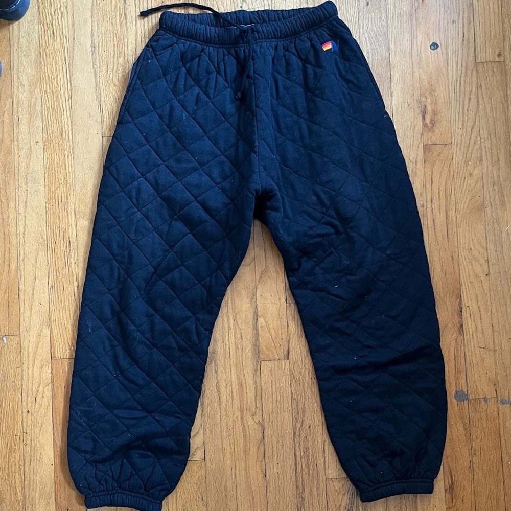 Aviator Nation Quilted Mens sweatpants size M